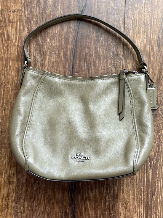 Coach Handbags - Coach Madison Top Handle, Olive